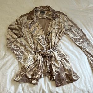 Velvet Blazer